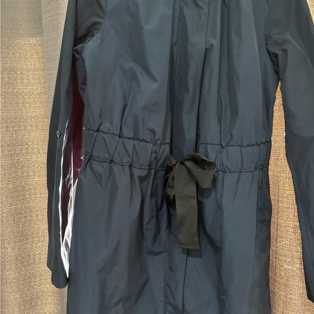 Long blue Coat with Belt